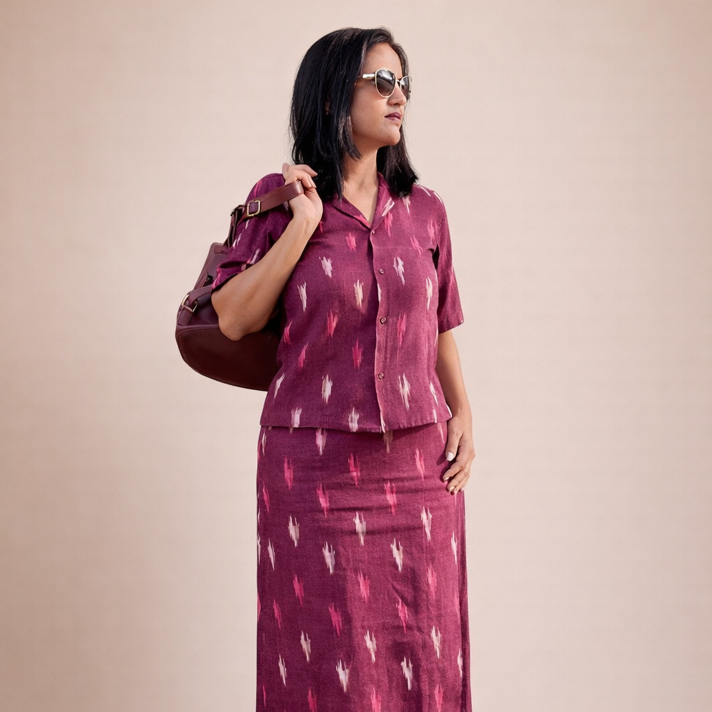 Effortless. Sustainable. Exclusively Ikat.