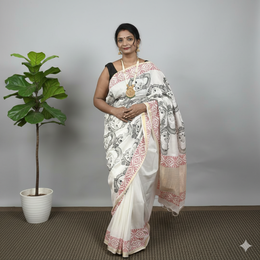 Aartyz pujo special soft silk saree